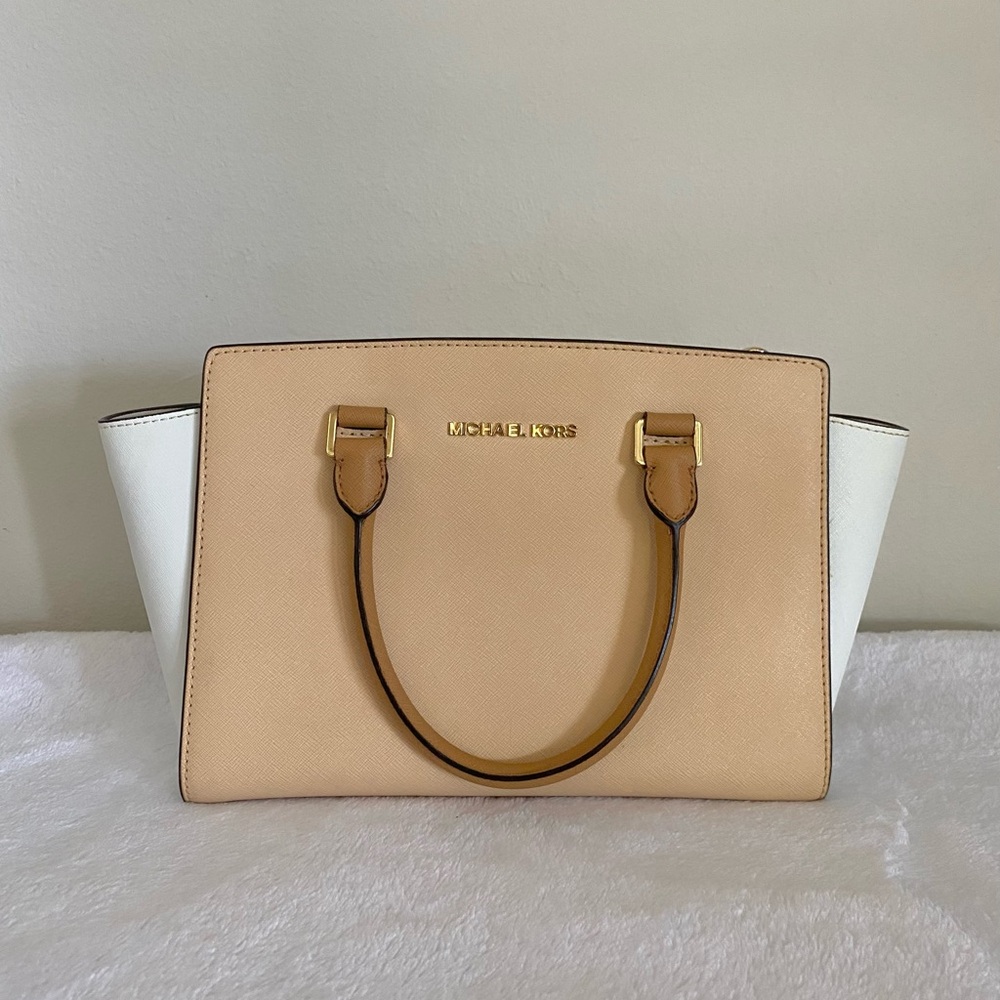 Michael Kors Two Tone Medium Selma Bag